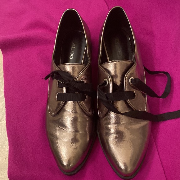 Aldo witch shoes oxfords lace ups Size 10 Halloween - Picture 4 of 5